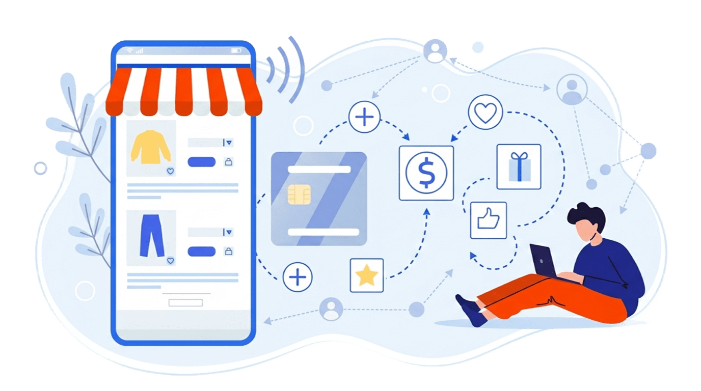 Ilustrasi belanja online