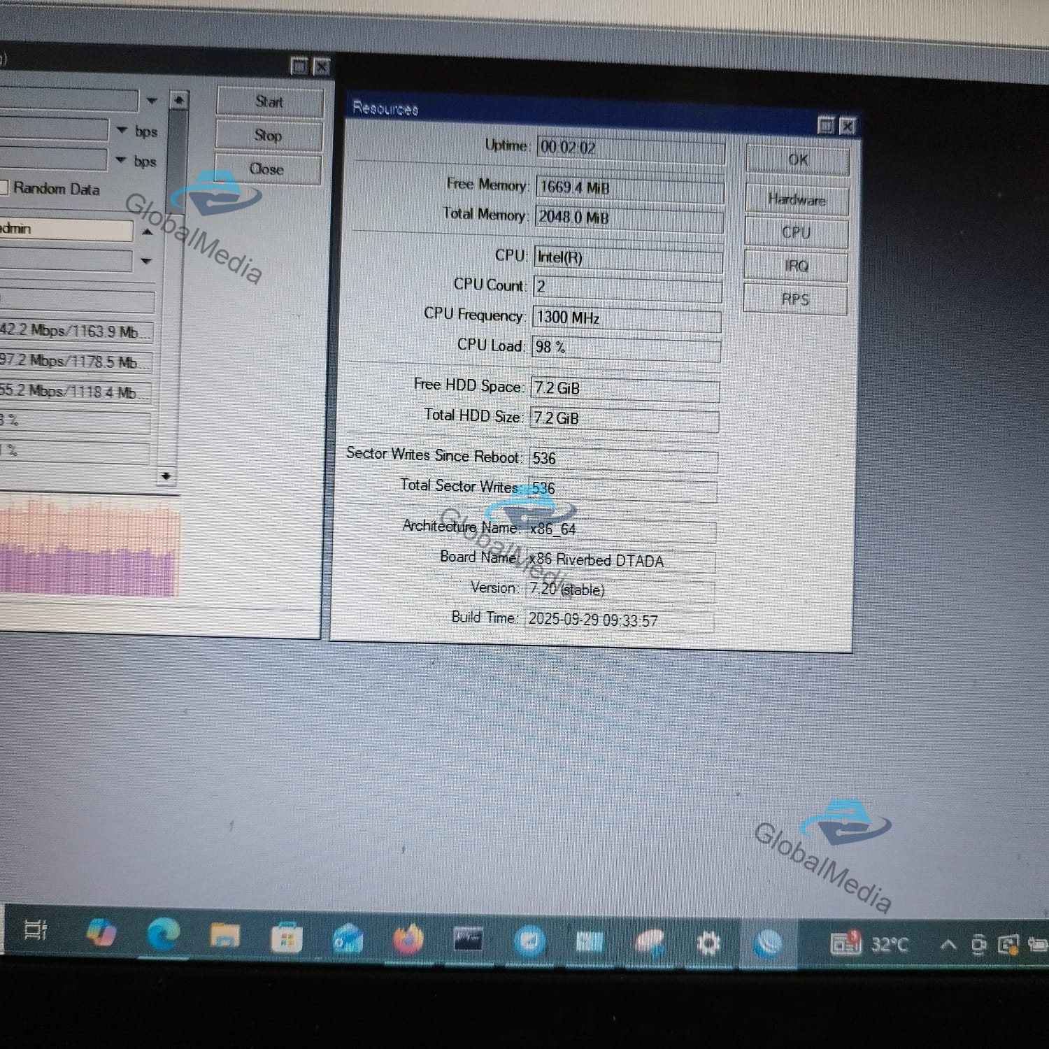 MikroTik x86 Router OS - Build from Riverbed Steelhead CX550 – foto 2