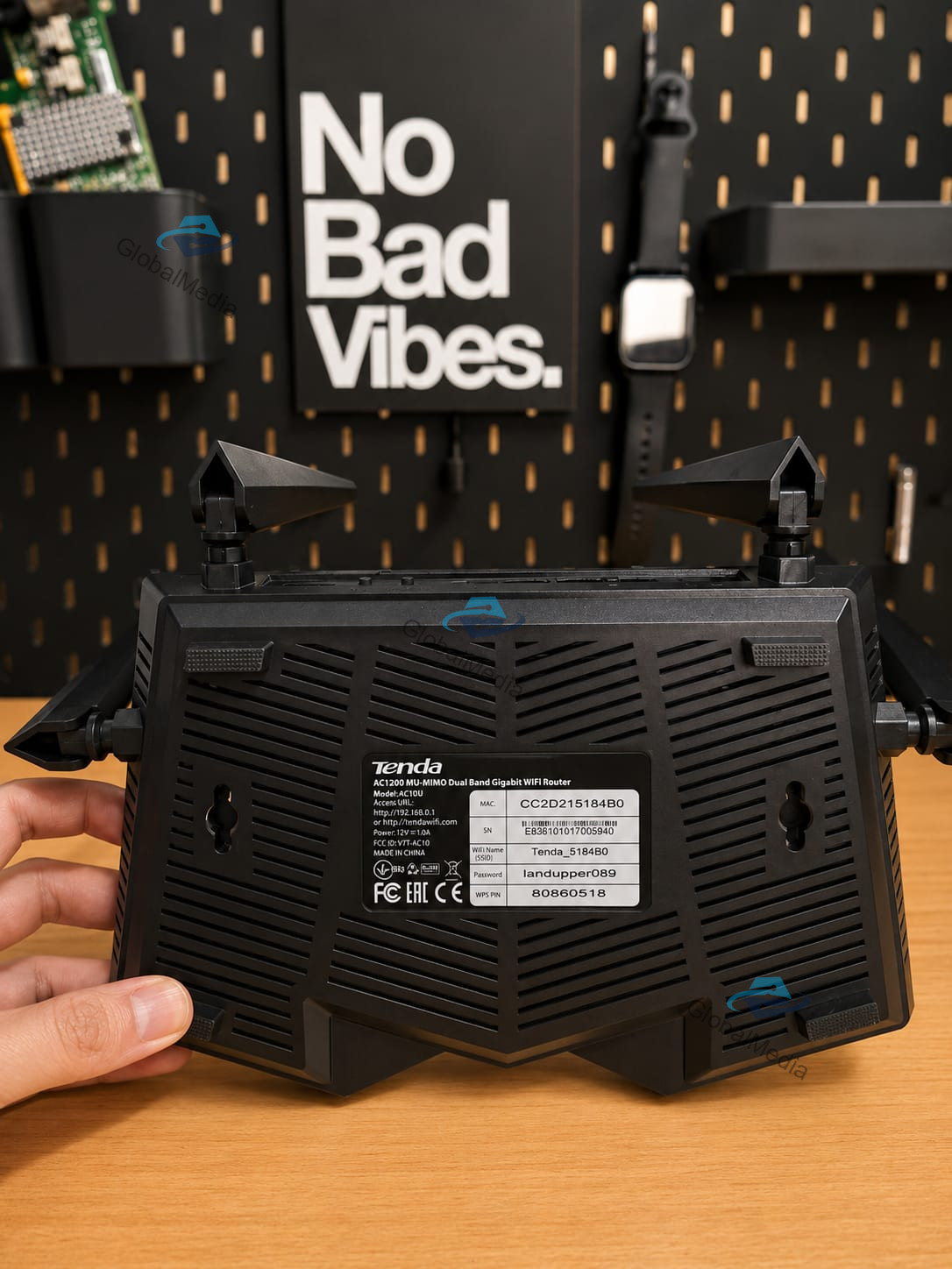 Tenda AC10U AC1200 MU-MIMO Dual Band Gigabit WiFi Router (Router Wi-Fi) – foto 2